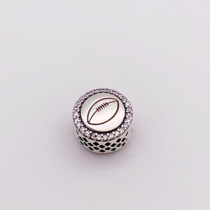 Engravable Football Charm